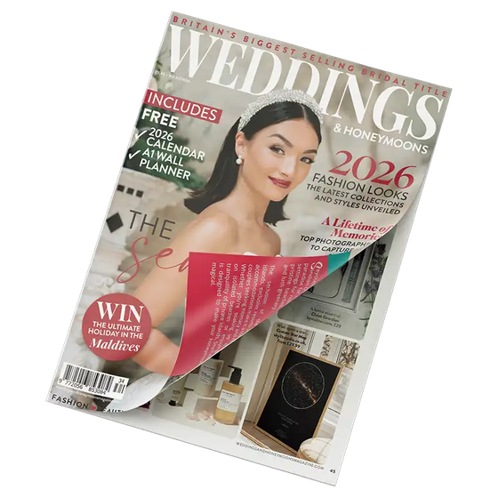 Featured in Weddings & Honeymoons Magazine 2026