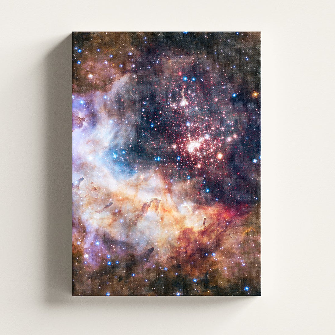 Westerlund 2 print on a stretched canvas, Skylit Studio
