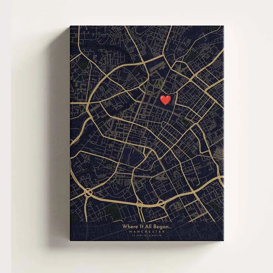 Location Map print