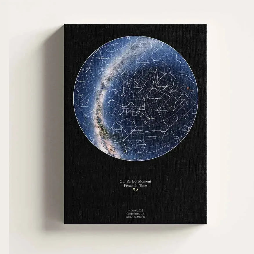 Star Map print