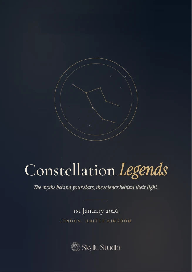Constellation Legends eBook cover — the myths behind your stars